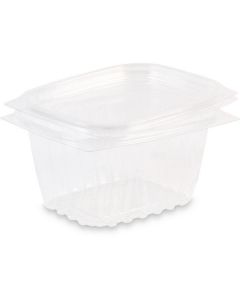 PET Plastic Clear Deli Containers with Lid 16 Oz 300 X  Piece 