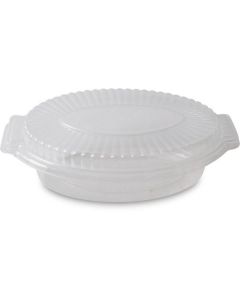 Clear Plastic Oval Container W/Lid 800 X  Piece 