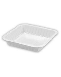 Square White Plastic Tray 1000 X  Tray 