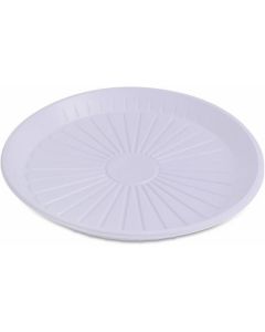 Round White Plastic Tray 500 X  Tray 