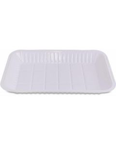 Rectangular White Plastic Tray 1000 X  Tray 