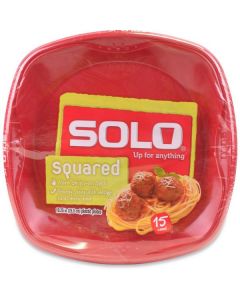 Square Plastic Plate 10.25 inch 180 X  Piece 