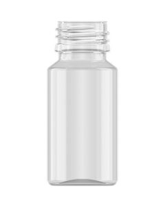 Clear Round Plastic PET Bottle with Lid 500 X  Piece (60 ml)