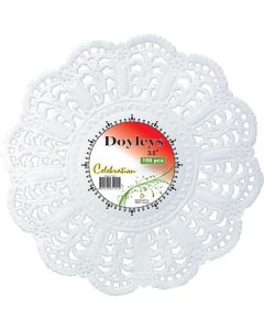 White Round Doilies 3.5 Inch 2000 X  Piece 