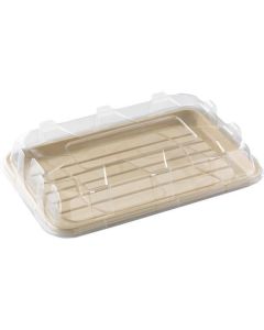 Biodegradable Rectangular Platter 100 X  Piece 