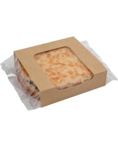 Kraft Rectangular Sandwich Pack - Clasp Sleeve 500 X  Piece 