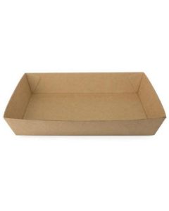 Kraft Food Tray - Brown 1000 X  Tray 