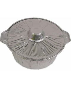 Aluminium Foil Pot With Lid - Small 150 X  Piece 