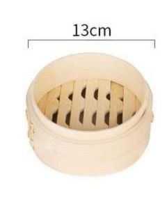 Cooking Bamboo Steamer 13 cm 50 X  Set 