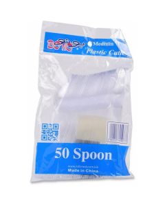 Plastic Spoon Clear 2000 X  Piece 