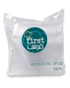 Plastic Spoon Clear HD 2000 X  Piece 