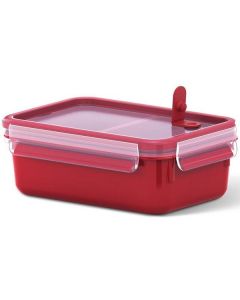 Masterseal Micro Food Storage Box with Inserts Red   (1 liter)