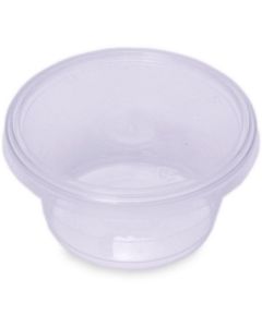 Round Clear Microwave Container with Lid 1000 X  Piece 