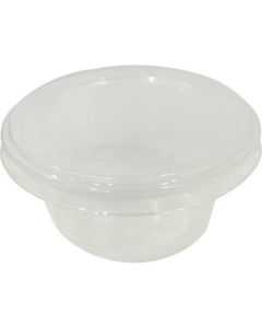 Plastic Transparent Microwave Bowl with Lid 500 X  Piece 