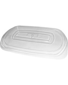 PP Oval Clear Microwave Container with Lid 250 X  Plastic Box 