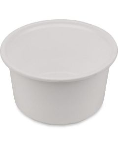 Round White Plastic Microwave Container #PP 1000 X  Piece 