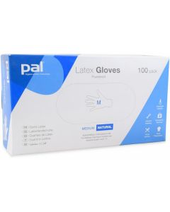 Latex Gloves Powdered - Medium 10 X  Piece 