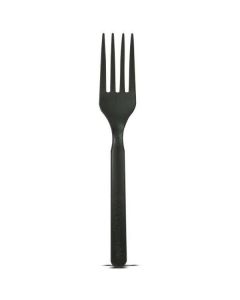 Compostable Biodegradable (CPLA) Fork - Black 1000 X  Piece 