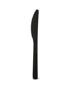 Compostable Biodegradable (CPLA) Knife - Black 1000 X  Piece 