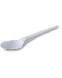 Compostable Biodegradable (CPLA) Spoon -White 1000 X  Piece 