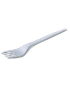 Compostable Biodegradable (CPLA) Fork -White 1000 X  Piece 