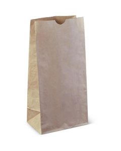 Self-opening Satchel Paper Bags #8 - Brown 1000 X  Piece 