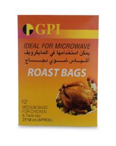 Roast Bags for Chicken & Twist Ties- Medium 576 X  Bag 