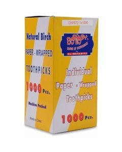 Paper Wrapped Toothpick 65mm 1000 X  Piece 