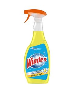 Windex - Advanced Glass Cleaner (Lime) 12 X  Plastic Bottle (750 ml)