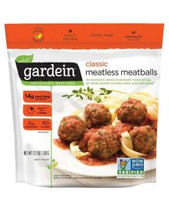 Frozen Classic Meatless Meatballs - Vegan - Non GMO   