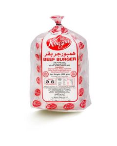 Frozen Beef Burger Bag   