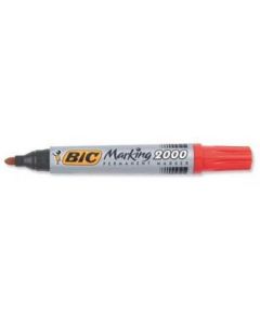 Red Marking 2000 Bullet Tip Permanent Marker 12 X  Piece 