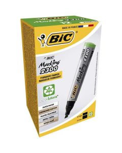 Green Marking 2300 Chisel Tip Permanent Marker 12 X  Piece 