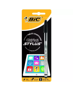 Black Cristal Stylus Ballpoint Pen 1 X  Piece 