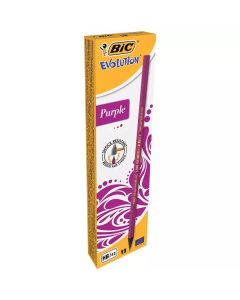 Purple Miss Evolution Pencils 12 X  Piece 