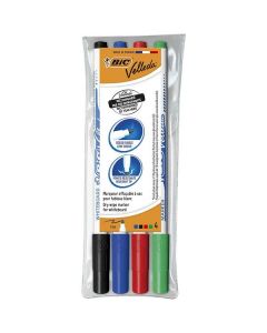 Velleda Whiteboard Marker 2.0mm - Assorted Colors 4 X  Piece 