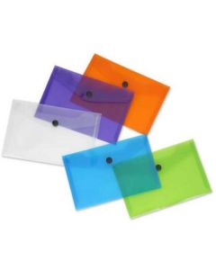 Document Folder A6 - Assorted Colors 5 X  Piece 