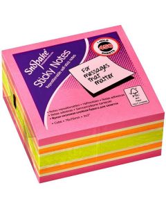 Neon Sticky Notes - Assorted 100 X  Sheet 