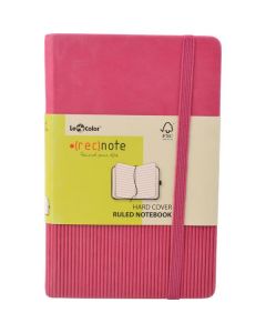 Rec Note Dark Pink Hard Cover Ruled Notebook 192 X  Sheet 