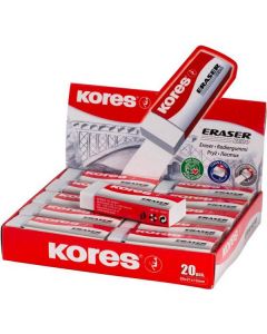 White Eraser 20 X  Piece 