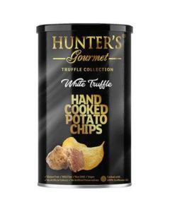 Hand Cooked Potato Chips - White Truffle 12 X  Metal Can 