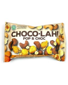 Chocolate Cashews with Caramel popcorn 10 X  Pouch 