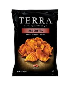 Real Vegetables Chips Crinkled BBQ Sweet 24 X  Pouch 