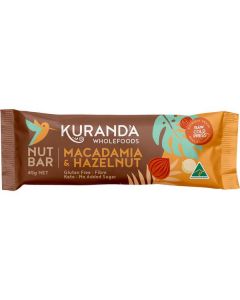 Macadamia & Hazelnut Nut Bar - Gluten Free 96 X  Pouch 