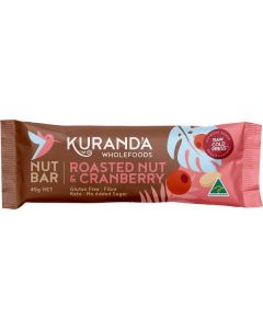 Roasted Nut & Cranberry Nut Bar - Gluten Free 96 X  Pouch 