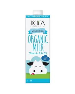 Whole Organic Cow Milk   (1 liter)