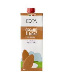 Organic Almond Milk 12 X  Tetrapack (1 liter)