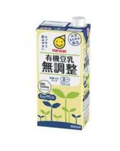 Organic Unsweetened Soy Milk 6 X  Tetrapack (1 liter)