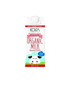 Low Fat Organic Cow Milk 24 X  Tetrapack (200 ml)