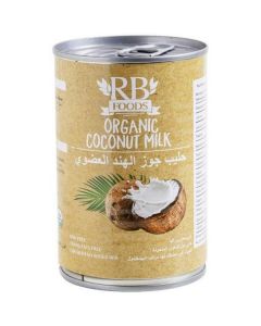 Organic Coconut Milk 24 X  Metal Can (400 ml)